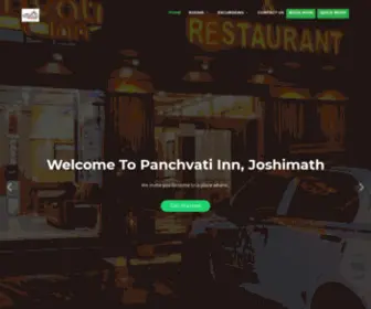 Panchvatiinnjoshimath.com(Panchvati Inn Joshimath) Screenshot