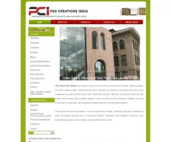 Pancreationsindia.com(PAN CREATIONS (INDIA)) Screenshot