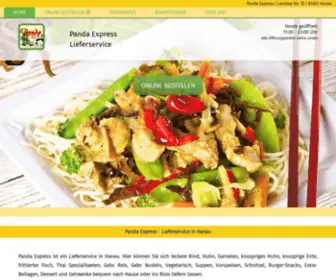 Panda-Express-Hanau.de(Panda Express Hanau) Screenshot