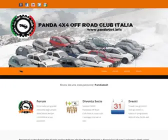 Panda4X4.info(Panda4x4 Off Road Club Italia) Screenshot