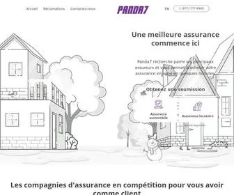 Panda7.ca(Accueil) Screenshot