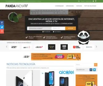 Pandaancha.mx(Telecomunicaciones, Ocio y Entretenimiento) Screenshot