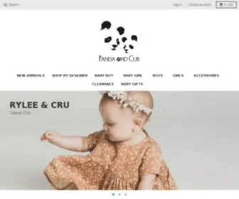 Pandaandcub.com(Panda and Cub) Screenshot