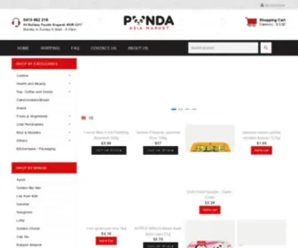 Pandaasiamarket.com.au(Panda Asia Market) Screenshot