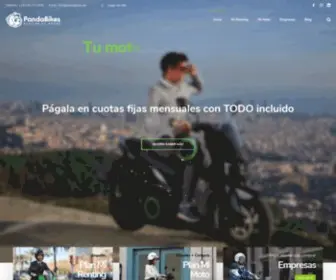 Pandabikes.es(Renting de Motos en España) Screenshot