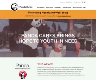 Pandacares.org(Panda Cares) Screenshot