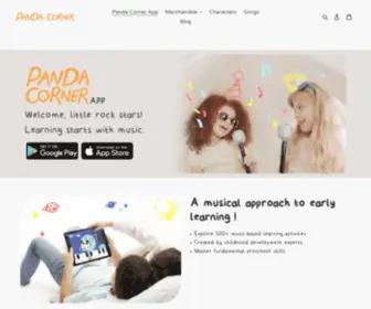 Pandacorner.com(Panda Corner) Screenshot