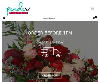 Pandaflowers.ca(Flower Delivery Calgary) Screenshot