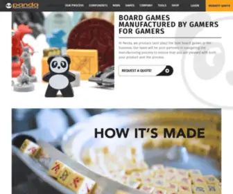 Pandagm.com(Panda Game Manufacturing) Screenshot