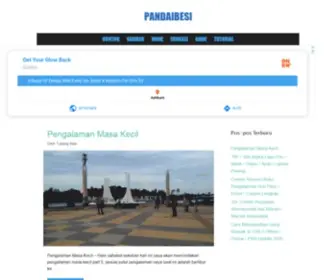 Pandaibesi.com(Panduan Ilmu Beserta Informasi) Screenshot