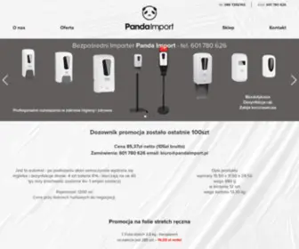 Pandaimport.pl(Producent folii stretch) Screenshot