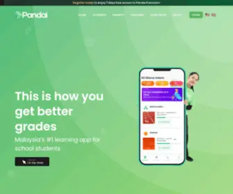 Pandai.org(This is how you get better grades) Screenshot