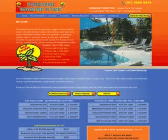 Pandanuscp.com.au(Port Douglas Caravan Park Accommodation) Screenshot