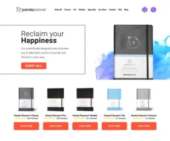 Pandaplanner.com(Be Happier & More Productive) Screenshot