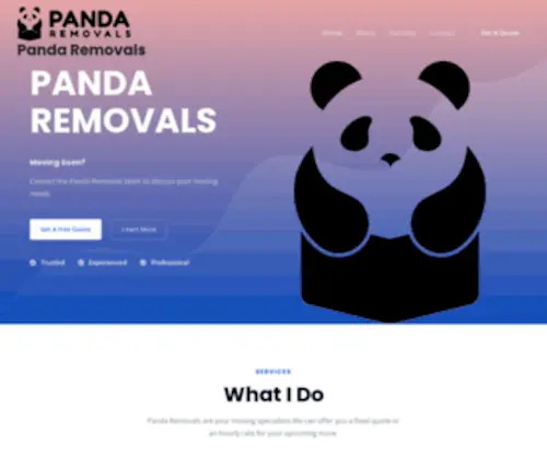 Pandaremovals.com.au(Panda Removals) Screenshot
