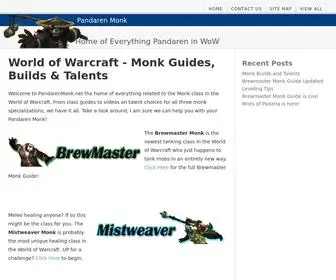 Pandarenmonk.net(Monk Guides) Screenshot