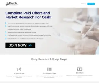 Pandaresearch.com(Panda Research) Screenshot