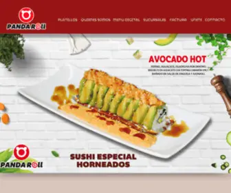 Pandaroll.mx(Comida oriental guadalajara) Screenshot