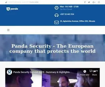 Pandasecurity.com.cy(PavSoftware) Screenshot