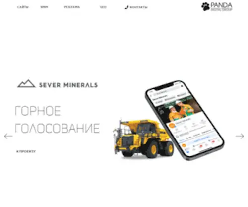 Pandasmm.ru(PANDA Digital Group) Screenshot