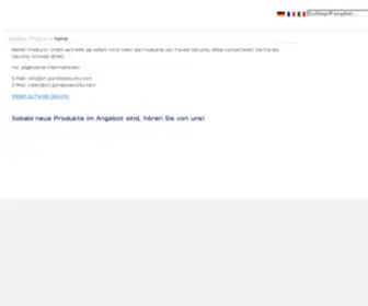 Pandasoftware.ch(Panda Security Switzerland) Screenshot