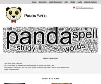 Pandaspell.com(Panda Spell) Screenshot