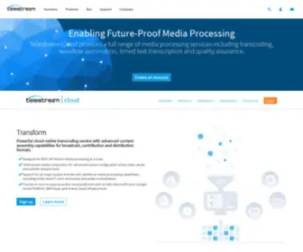 Pandastream.com(Cloud Media Processing) Screenshot