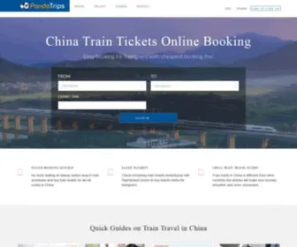 Pandatrips.com(China train tickets booking online) Screenshot