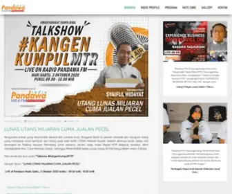 Pandawafm.com(Pandawa Radio) Screenshot