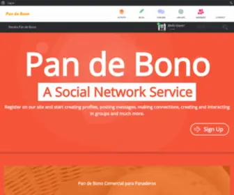 Pandebono.com(Pan de Bono) Screenshot