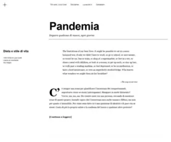 Pandemia.info(Impara qualcosa ogni giorno) Screenshot