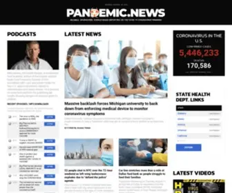 Pandemic.news(Pandemic news) Screenshot