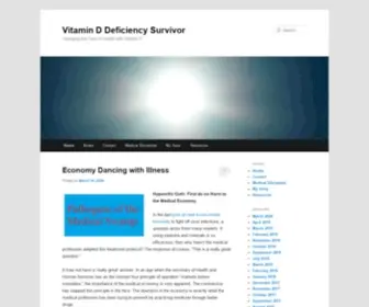 Pandemicsurvivor.com(Vitamin D Deficiency Survivor) Screenshot