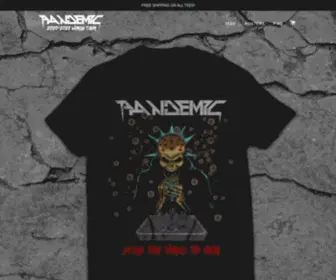 PandemicWorldtour.shop(Pandemic World Tour) Screenshot