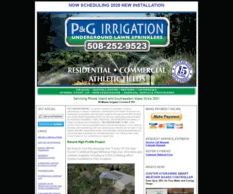 Pandgirrigation.com(P&G IRRIGATION ONLINE) Screenshot