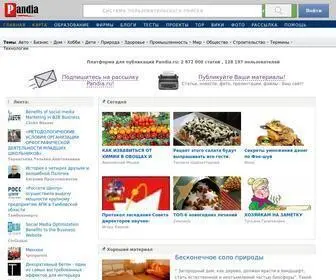Pandia.ru(Платформа материалов) Screenshot