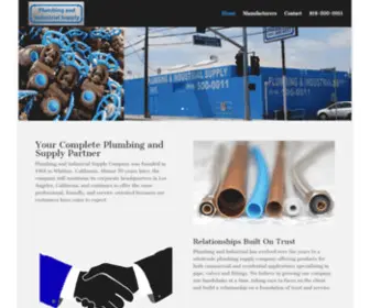 Pandico.com(Plumbing and Industrial Supply) Screenshot