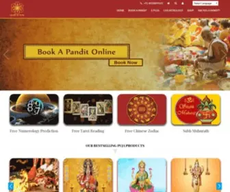 Panditathome.com(Pandit at Home) Screenshot