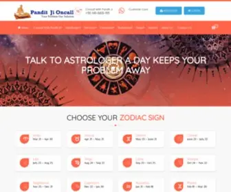 Panditjioncall.com(Best Astrologer In India For Online Consultation) Screenshot