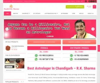 Panditrksharma.com(Call atPandit R.K) Screenshot