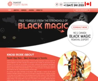 Panditvijayram.com(#1 Top & Best Astrologer in Toronto) Screenshot