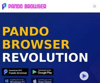 Pandobrowser.com(PANDOBROWSER) Screenshot