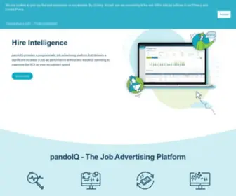 Pandologic.com(Pioneering Programmatic Recruitment) Screenshot