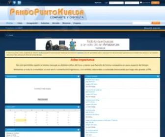 Pandopuntokualda.com(Portal) Screenshot