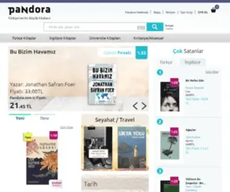 Pandora.com.tr(Türkiye'nin) Screenshot