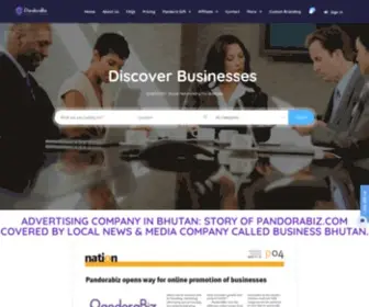 Pandorabiz.com(100% Secured Online Shopping Company In Bhutan) Screenshot