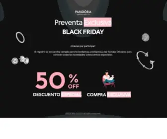 Pandorablackfriday.online(Black Friday Exclusivo) Screenshot