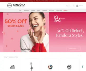 Pandoramoa.com(The Pandora Store) Screenshot