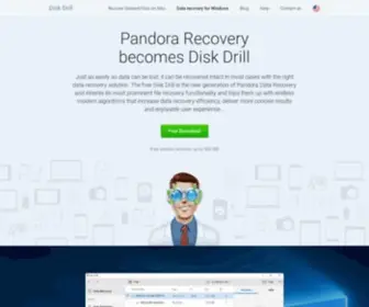 Pandorarecovery.com(Pandora Free File Recovery Software) Screenshot