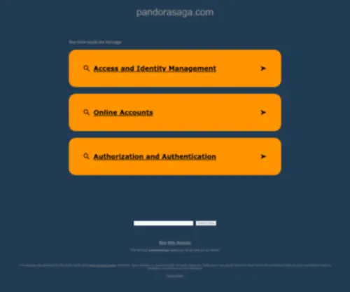 Pandorasaga.com(パンドラサーガ) Screenshot